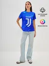 Женская базовая футболка / Juventus space collection