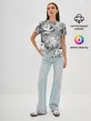 Женская базовая футболка / Бриллиантовый блеск