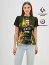 Женская базовая футболка / Cristiano Ronaldo