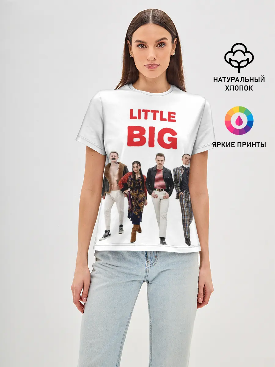 Женская базовая футболка / Little Big