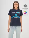 Женская базовая футболка / ANDROID RK800 CONNOR