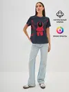 Женская базовая футболка / Игра в Кальмара мульт ART