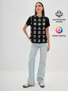 Женская базовая футболка / Stand out red