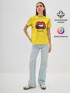 Женская базовая футболка / Among Us|LoGo