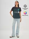 Женская базовая футболка / Liverpool 19-20 home - форма.