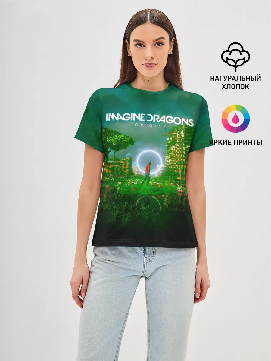 Женская базовая футболка / Origins - Imagine Dragons