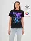 Женская базовая футболка / FORTNITE MARSHMELLO