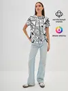 Женская базовая футболка / Boho Style 2