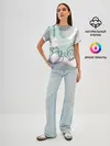 Женская базовая футболка / Цветы