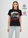 Женская базовая футболка / Onyx