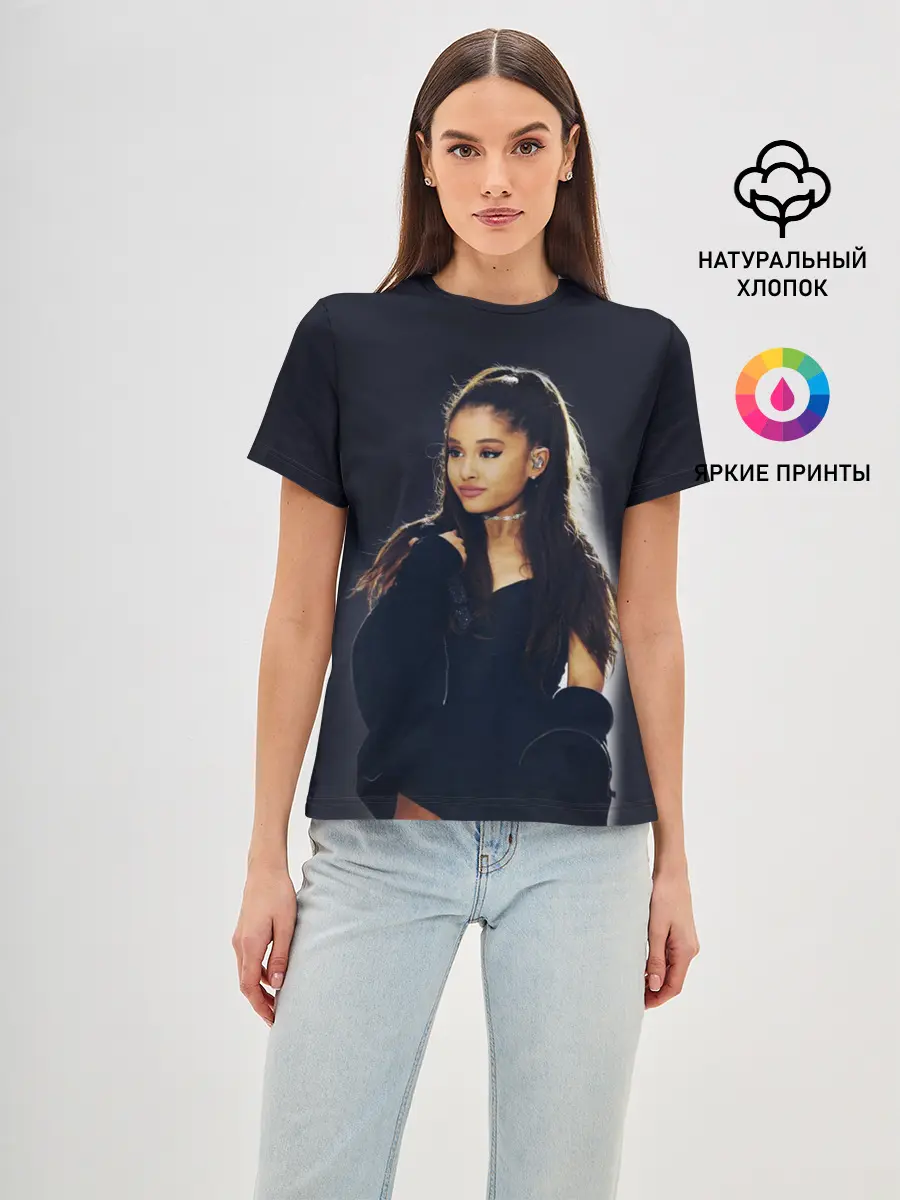Женская базовая футболка / Ariana Grande