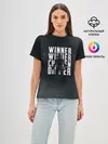 Женская базовая футболка / WINNER WINNER chicken dinner