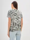 Женская базовая футболка / dollars money