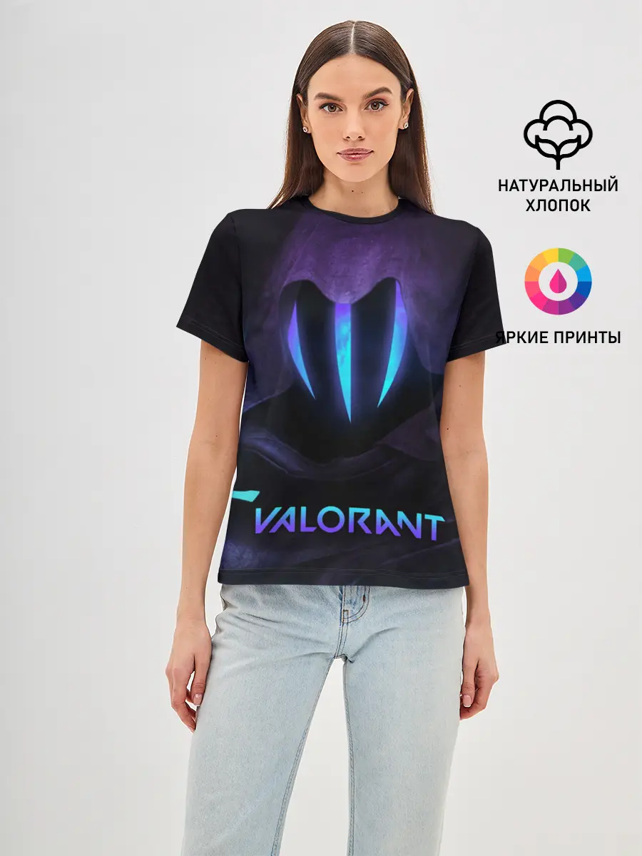 Женская базовая футболка / VALORANT OMEN