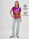 Женская базовая футболка / Инстаграм / Instagram