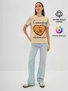 Женская базовая футболка / Счастливые 5 лет