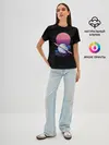 Женская базовая футболка / Retro Planet