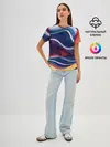 Женская базовая футболка / Colored lines