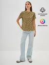 Женская базовая футболка / STRANGER THINGS PATTERN