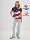 Женская базовая футболка / США | USA