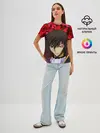 Женская базовая футболка / GODE GEASS textured