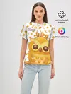 Женская базовая футболка / Fwooper Cookie
