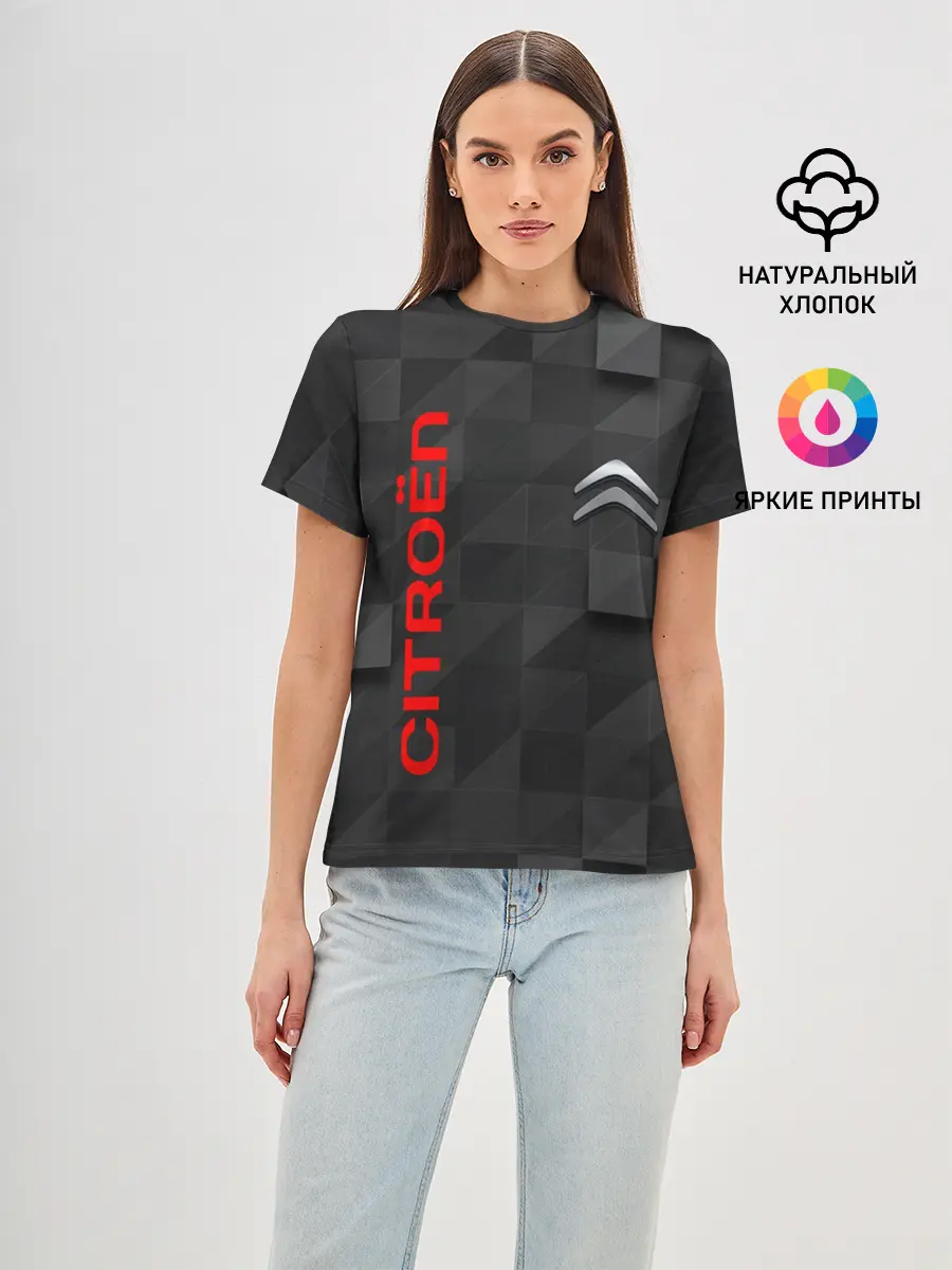 Женская базовая футболка / CITROEN