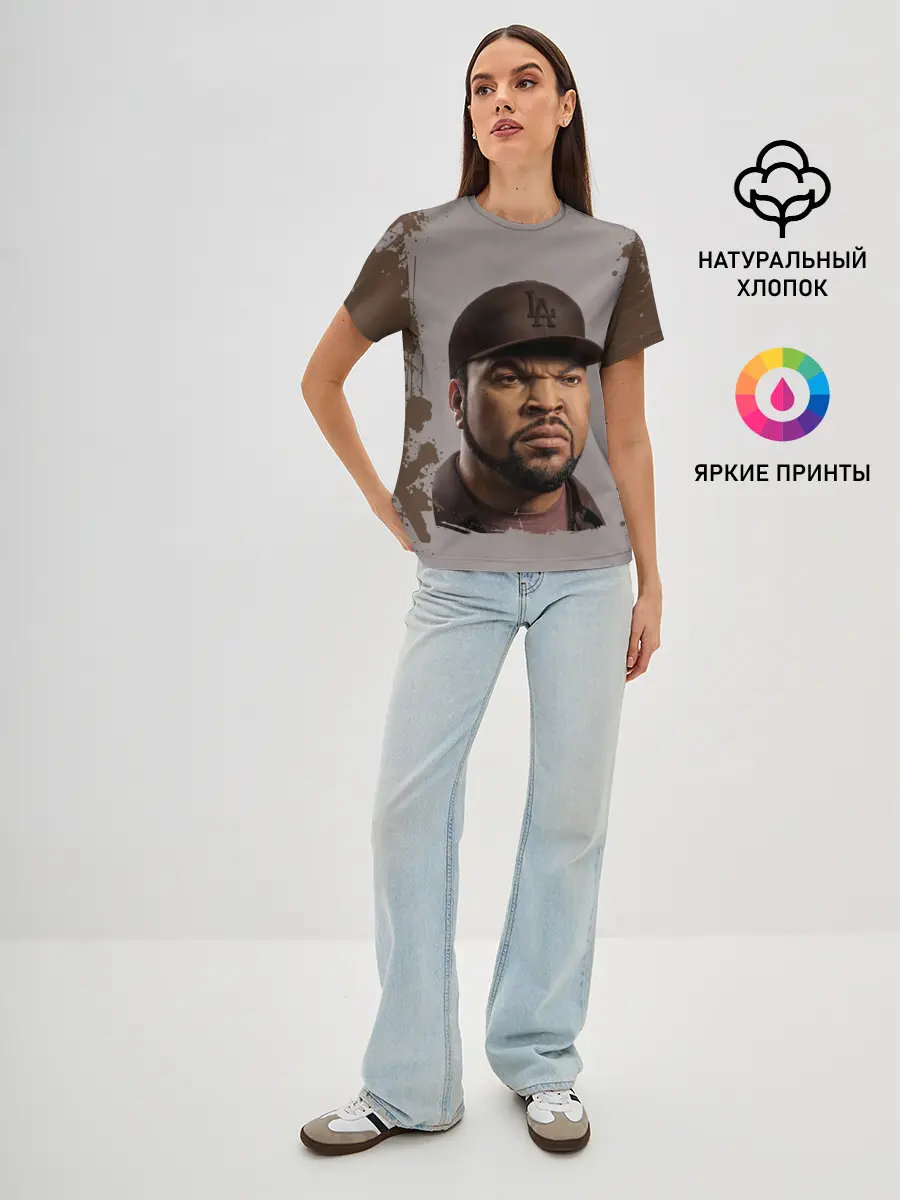 Женская базовая футболка / Ice Cube | Айс Куб
