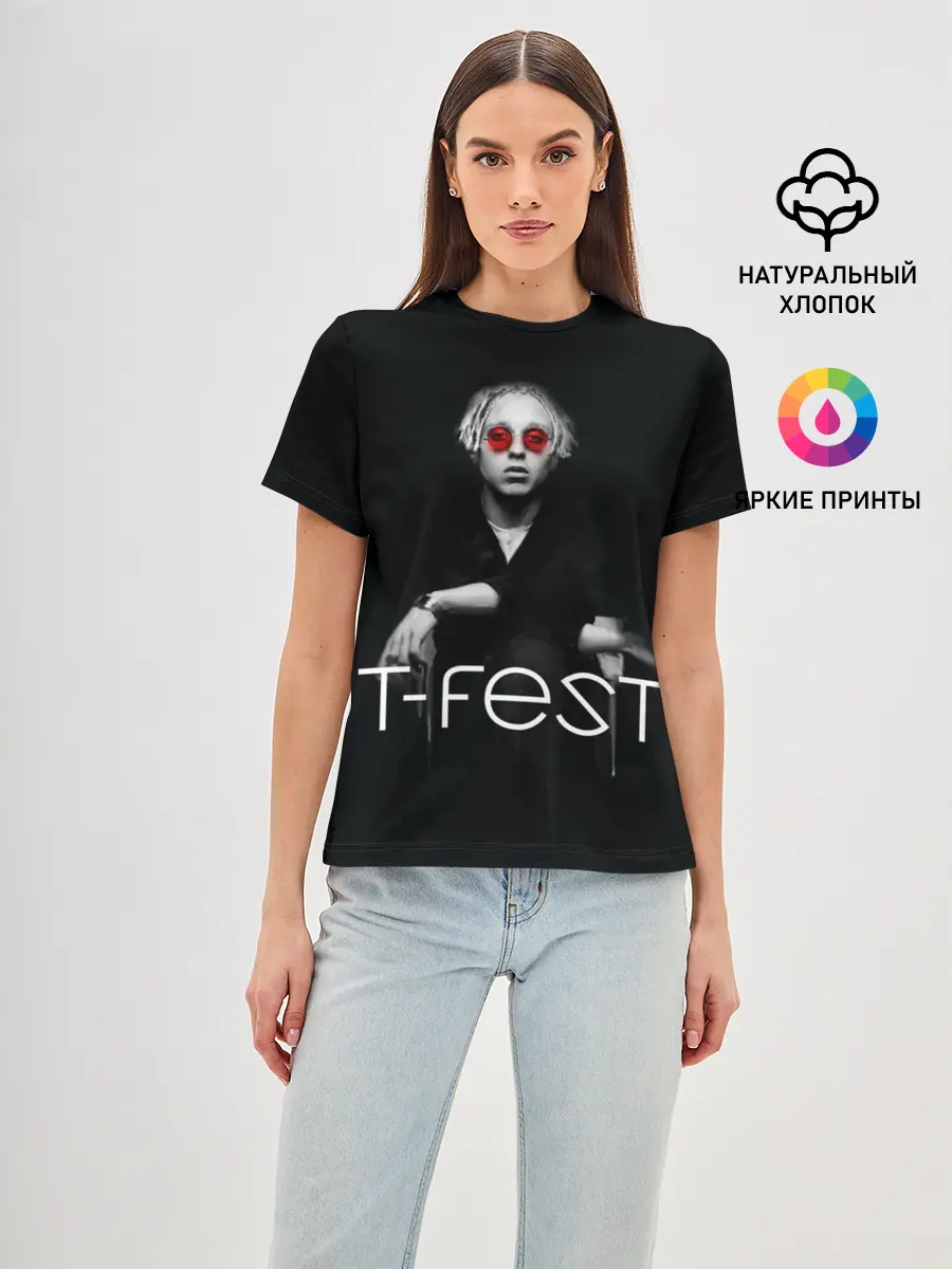 Женская базовая футболка / T-Fest_2
