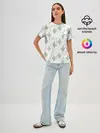 Женская базовая футболка / Кактусы