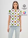 Женская базовая футболка / POKEMON / ПОКЕМОНЫ