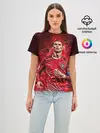 Женская базовая футболка / Cristiano Ronaldo