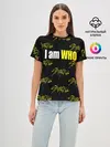 Женская базовая футболка / I am WHO