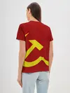 Женская базовая футболка / Гражданская оборона