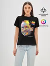 Женская базовая футболка / Стив Джобс / Think Different