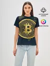 Женская базовая футболка / БИТКОИН | BITCOIN