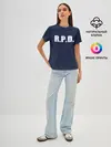 Женская базовая футболка / R.P.D. LEON S.KENNEDY