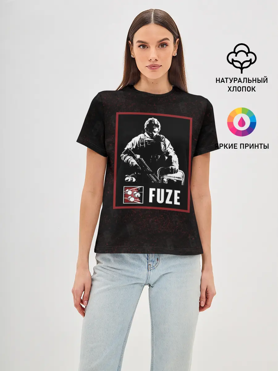 Женская базовая футболка / Fuze