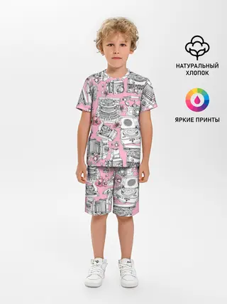 Детская пижама с шортами / Винтаж