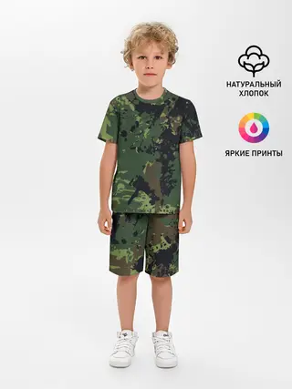 Детская пижама с шортами / МИЛИТАРИ