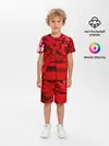 Детская пижама с шортами / 3D кубики
