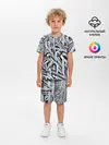 Детская пижама с шортами / Каллиграфия