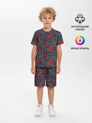 Детская пижама с шортами / Кольщик