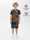 Детская пижама с шортами / Форма Cheetah