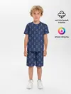 Детская пижама с шортами / Узор якоря