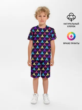 Детская пижама с шортами / Йога