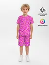 Детская пижама с шортами / Абстрактные узоры