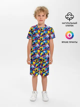 Детская пижама с шортами / Боулинг