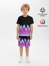Детская пижама с шортами / ПЛАМЯ 1.0