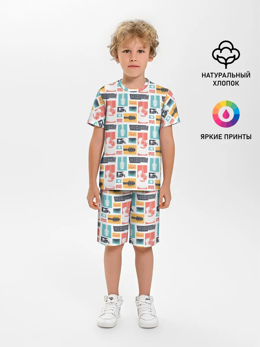 Детская пижама с шортами / Рок